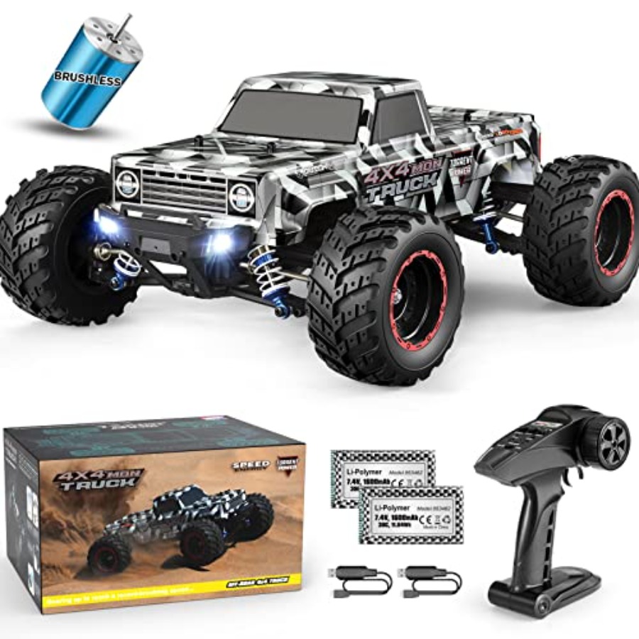 Rc Hobby Grade Truck - Camioneta Monstruo RC 4x4 Todoterreno para