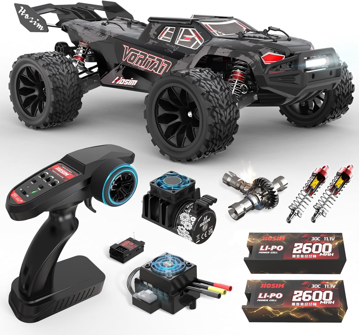 Rc Hobby Grade Truck - Camioneta RC a Escala 1/8 para