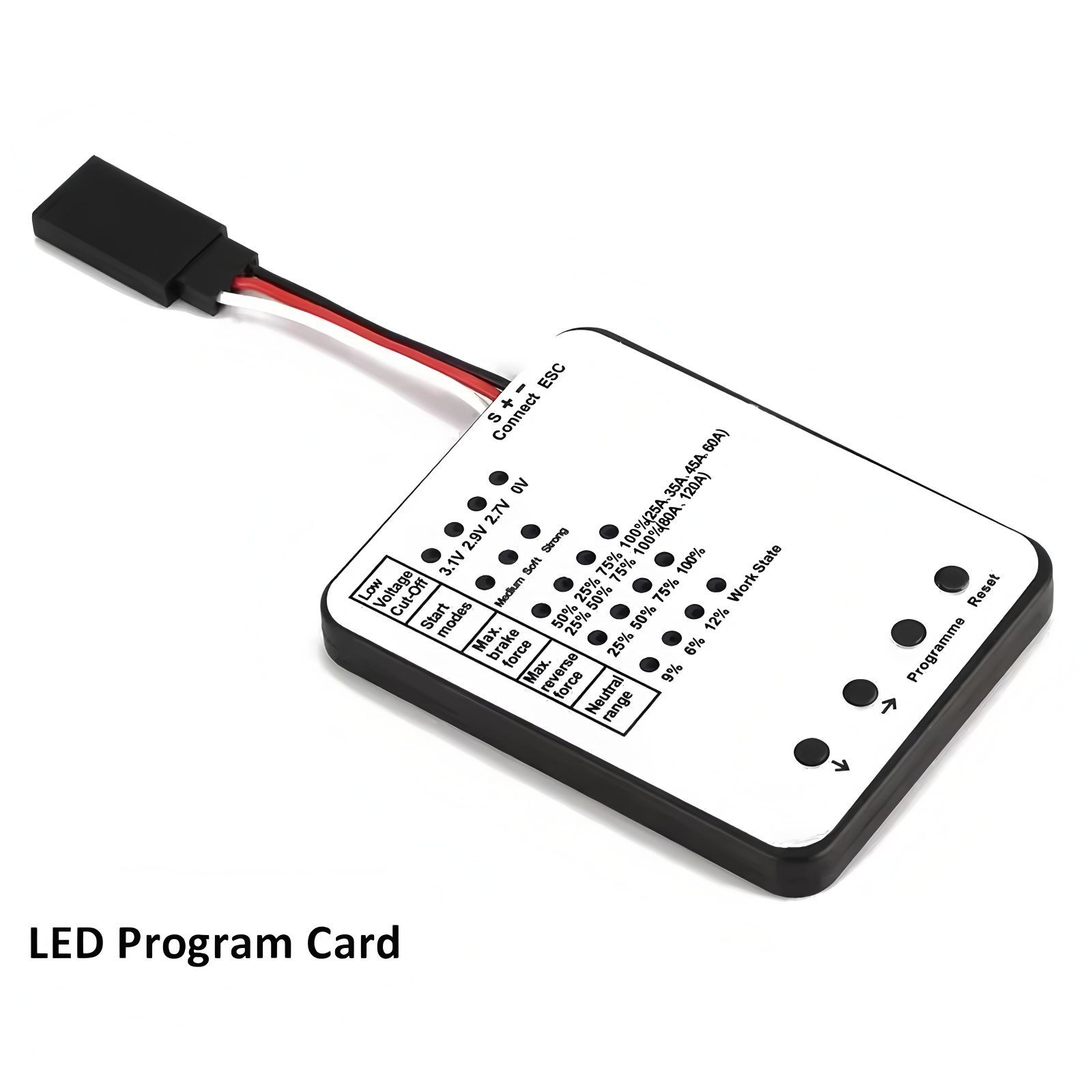 Rc Hobby Grade - Tarjeta de programación LED Surpass Hobby