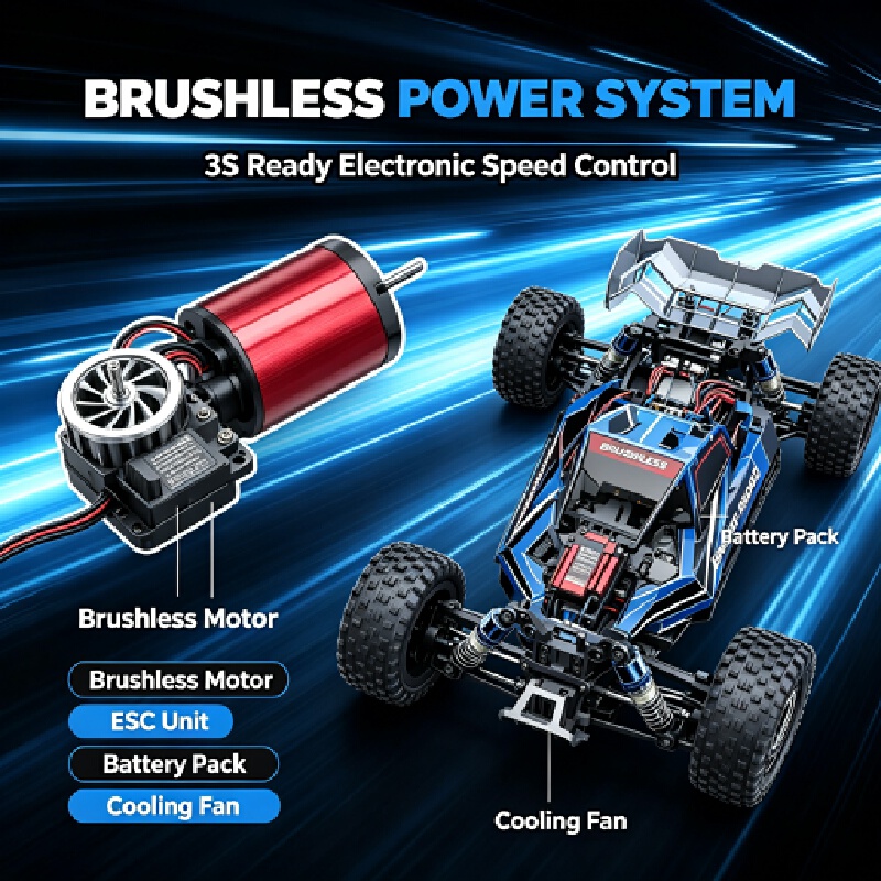 Rc Hobby Grade Truck - Mjx 16207 Buggy Todoterreno de Alta