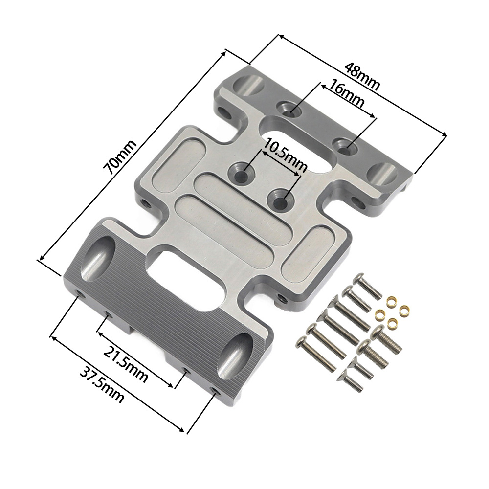Rc Hobby Center - Placa de deslizamiento central de chasis