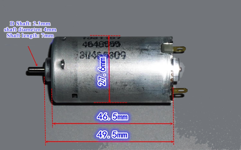 Motor Eléctrico Pequeño Univer - Rc Hobby Explosion reseña y precio
