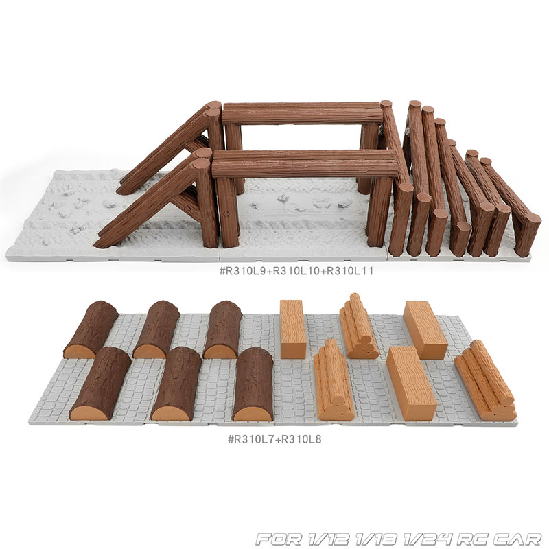 Bloqueos de carretera de mader - Rc Hobby Track reseña y precio