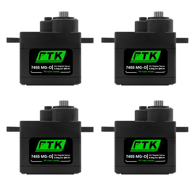 Servo digital PTK 7455MG-D de  - Rc Hobby Grade reseña y precio