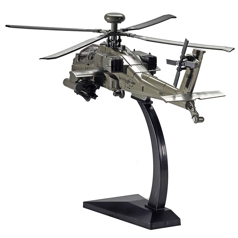 Helicóptero Apache a escala 1/ - Rc Helicopter Hobby Grade reseña y precio