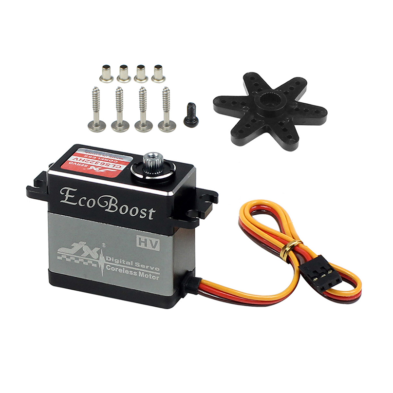 Servo JX CLS6322HV de alta cal - Rc Helicopter Hobby Grade reseña y precio