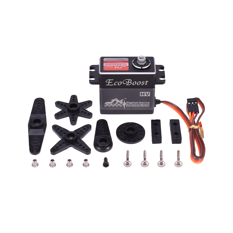 Servo JX CLS6322HV de alta cal - Rc Helicopter Hobby Grade reseña y precio
