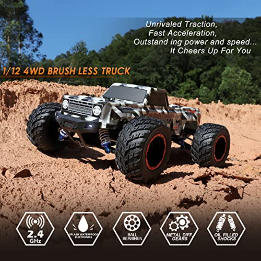 Camioneta Monstruo RC 4x4 Todo - Rc Hobby Grade Truck reseña y precio