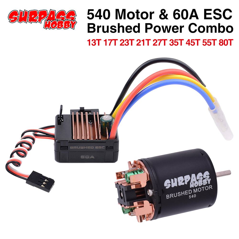 Motor cepillado SuperPass HOBB - Hobby Quality Rc Cars reseña y precio