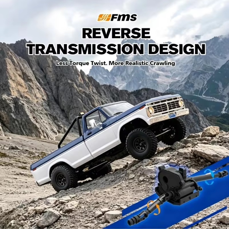 FMS 1:18 FCX18 II F‑100 Brushe - Rc Hobby Grade reseña y precio