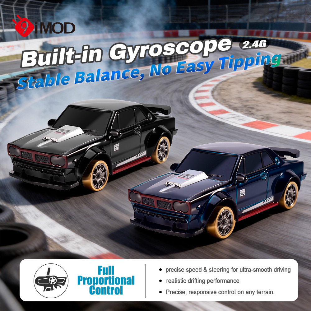 9IMOD Coche RC de Derrape 1/64 - Rc Hobby Toucan reseña y precio