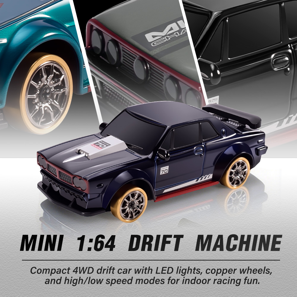 9IMOD Coche RC de Derrape 1/64 - Rc Hobby Toucan reseña y precio