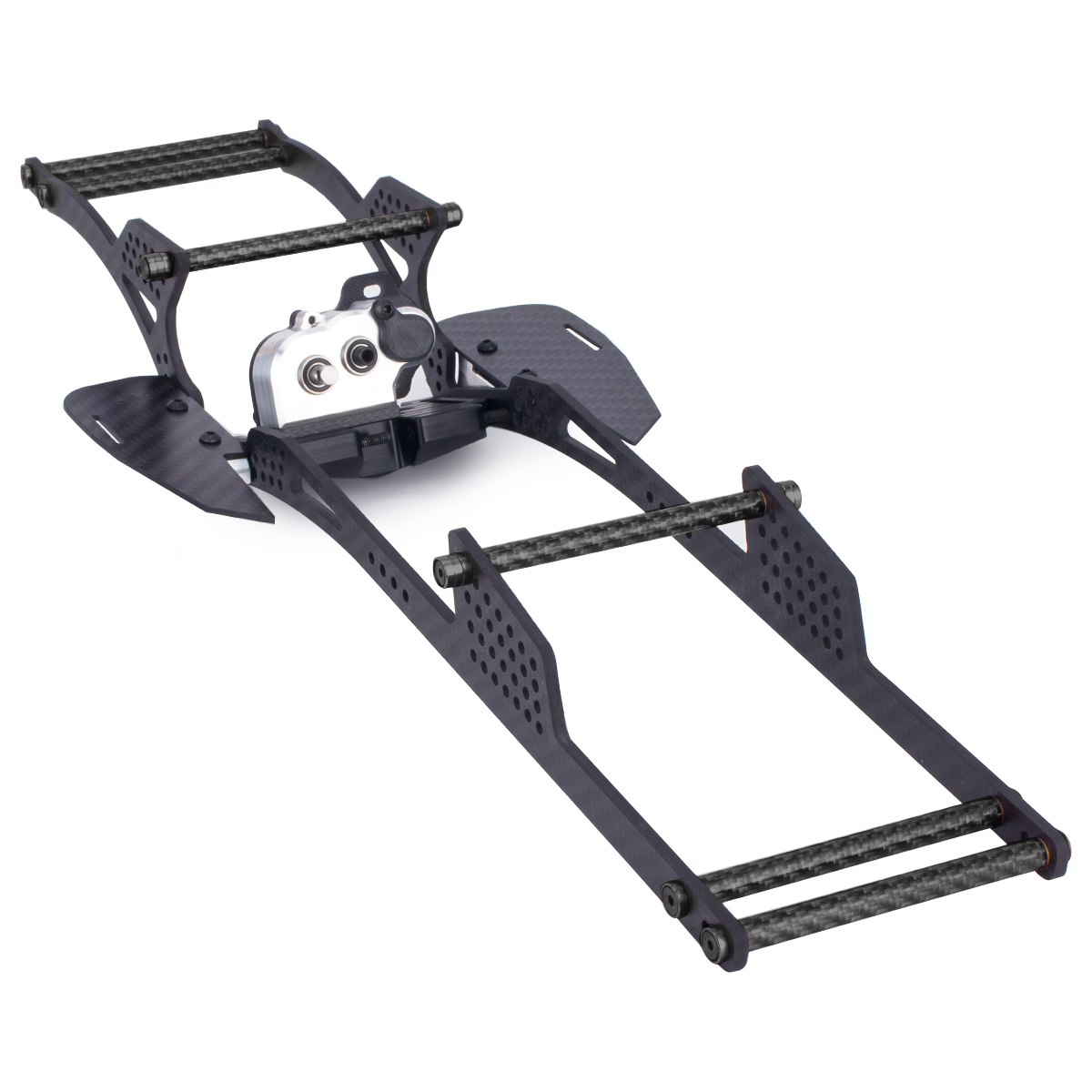 Kit de chasis LCG de fibra de  - Rc Hobby Center reseña y precio