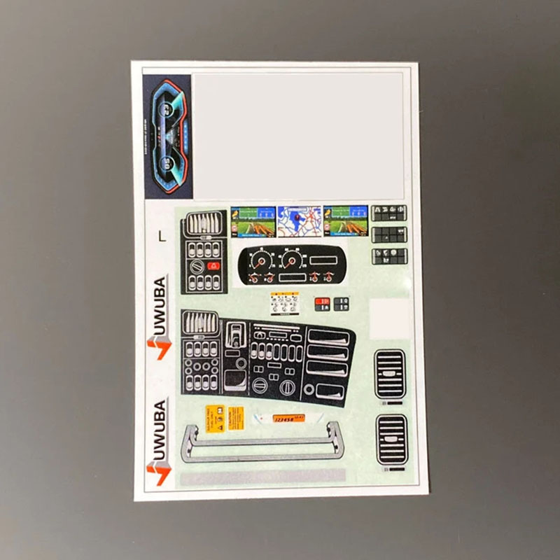 1 unidad de pegatinas interior - Rc Hobby Center reseña y precio