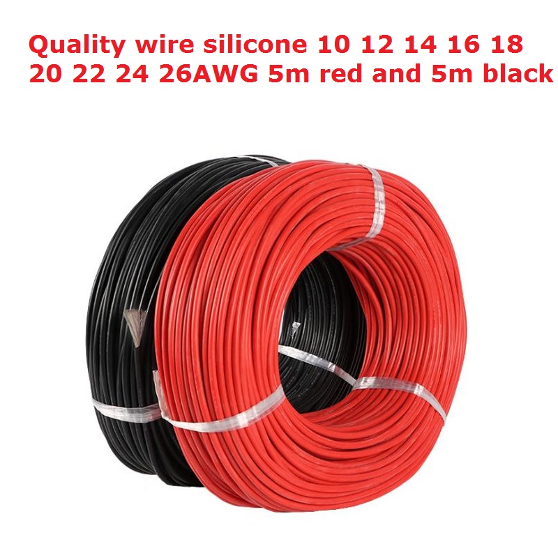 Cable de silicona de alta cali - Rc Helicopter Hobby Grade reseña y precio