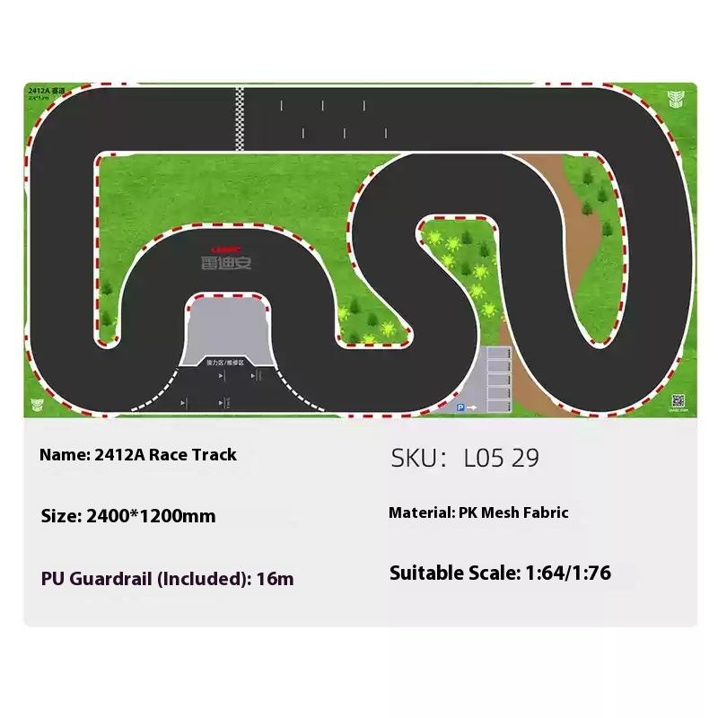 Ldarc Rc V64 1:76 240*120cm Co - Rc Hobby Track reseña y precio