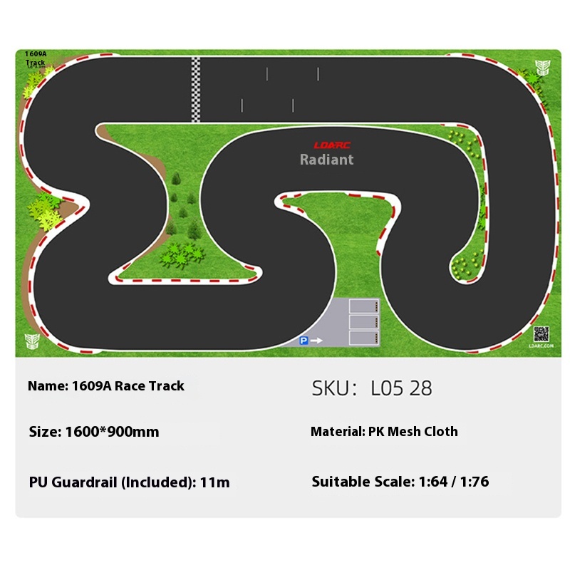 Ldarc Rc V64 1:76 240*120cm Co - Rc Hobby Track reseña y precio