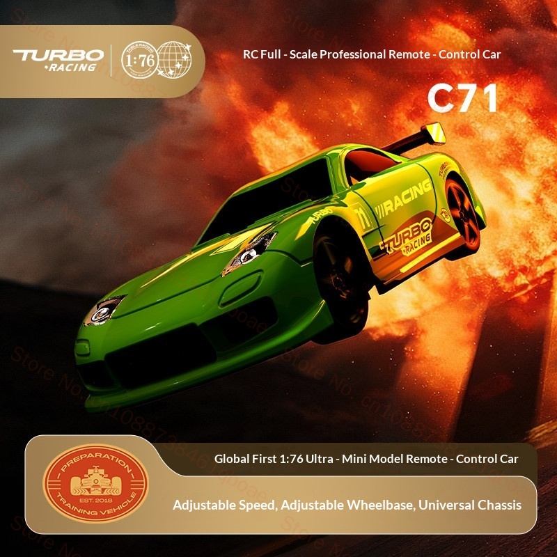 Turbo Racing 1/76 Mini Coche R - Rc Hobby Track reseña y precio